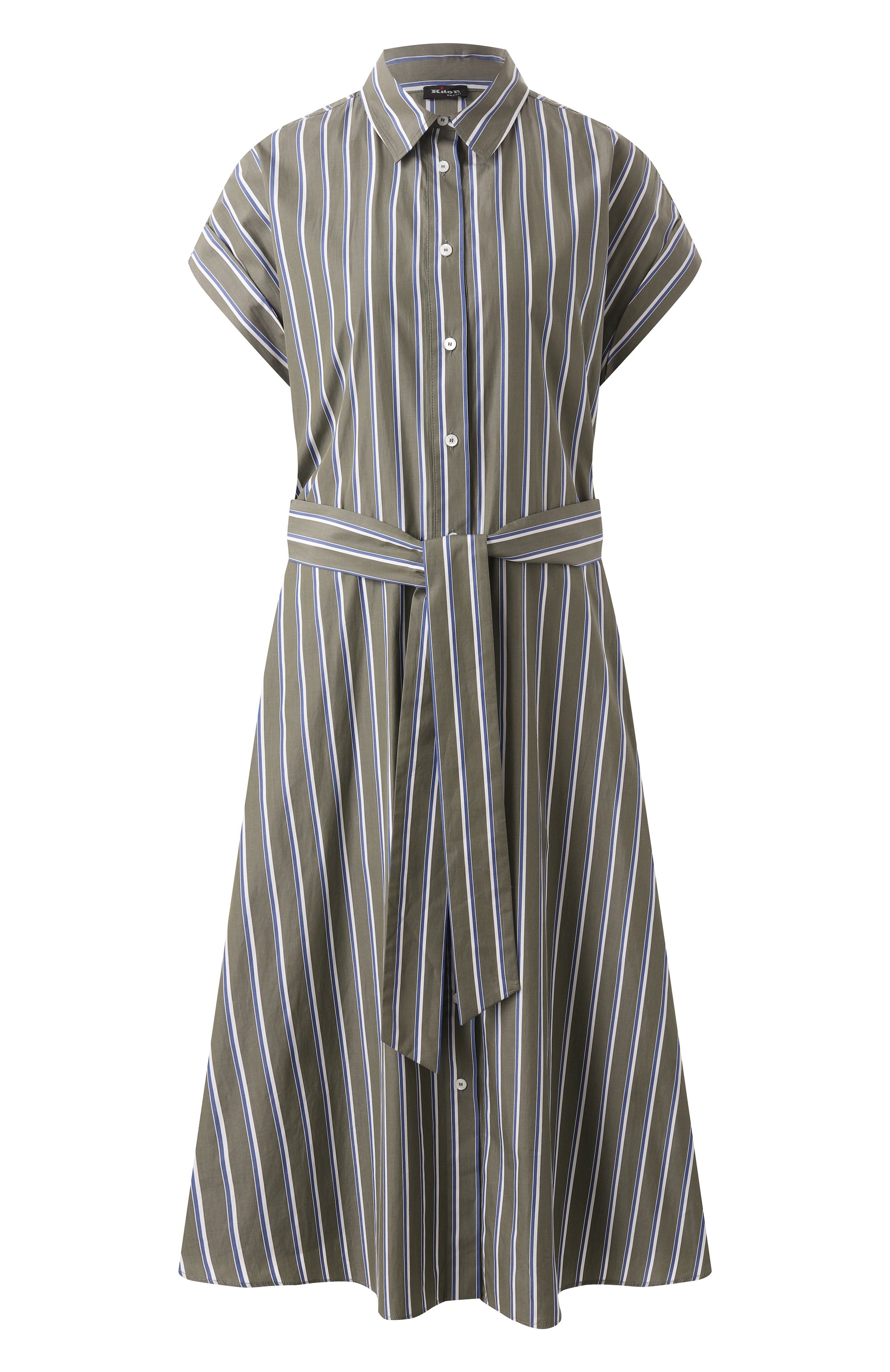 Хлопковое платье KITON, арт. D55375H08808, фото 1
