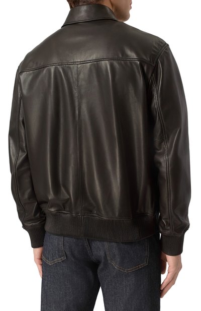 Кожаный бомбер MVST, арт. 54205/48-56, фото 4