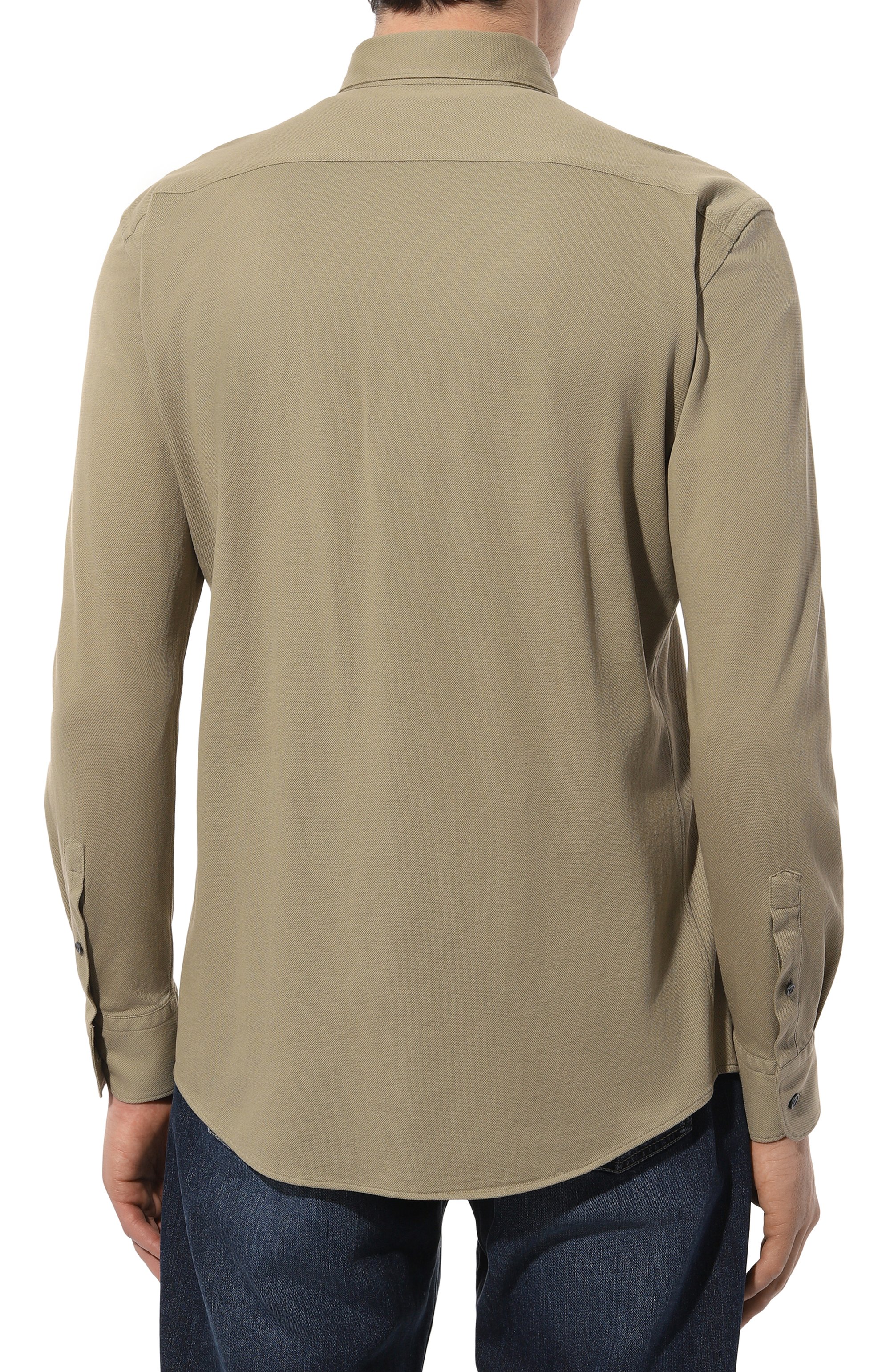 Хлопковая рубашка ZEGNA, арт. UDX18A7/SRF5, фото 4