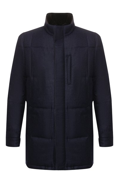 Пуховая куртка ANDREA CAMPAGNA синего цвета по цене 394000 руб., арт. A8T790/3821, фото 1 Пуховая куртка ANDREA CAMPAGNA, арт. A8T790/3821, фото 1