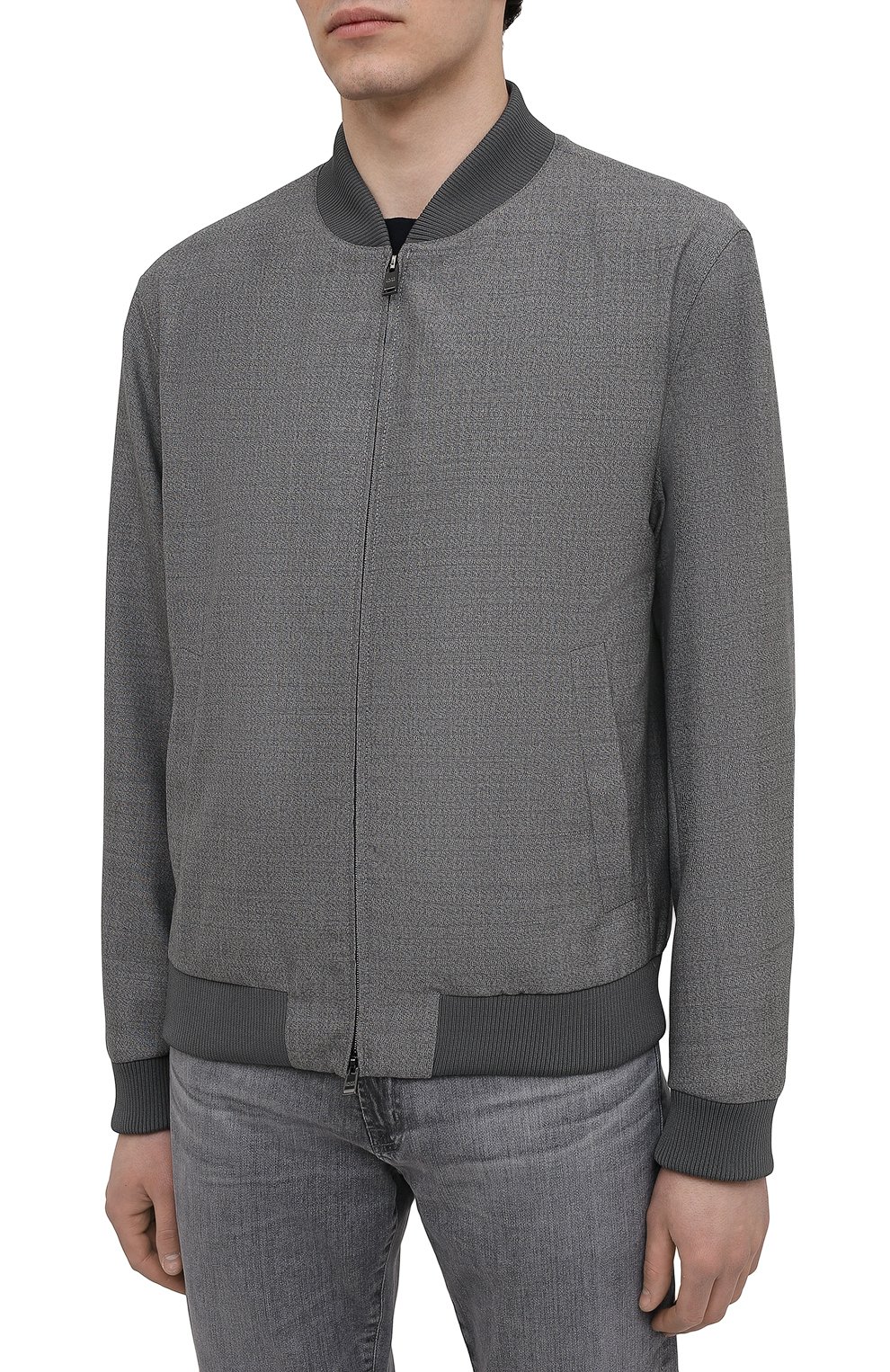 Шерстяной бомбер BOSS, арт. 50450203, фото 3