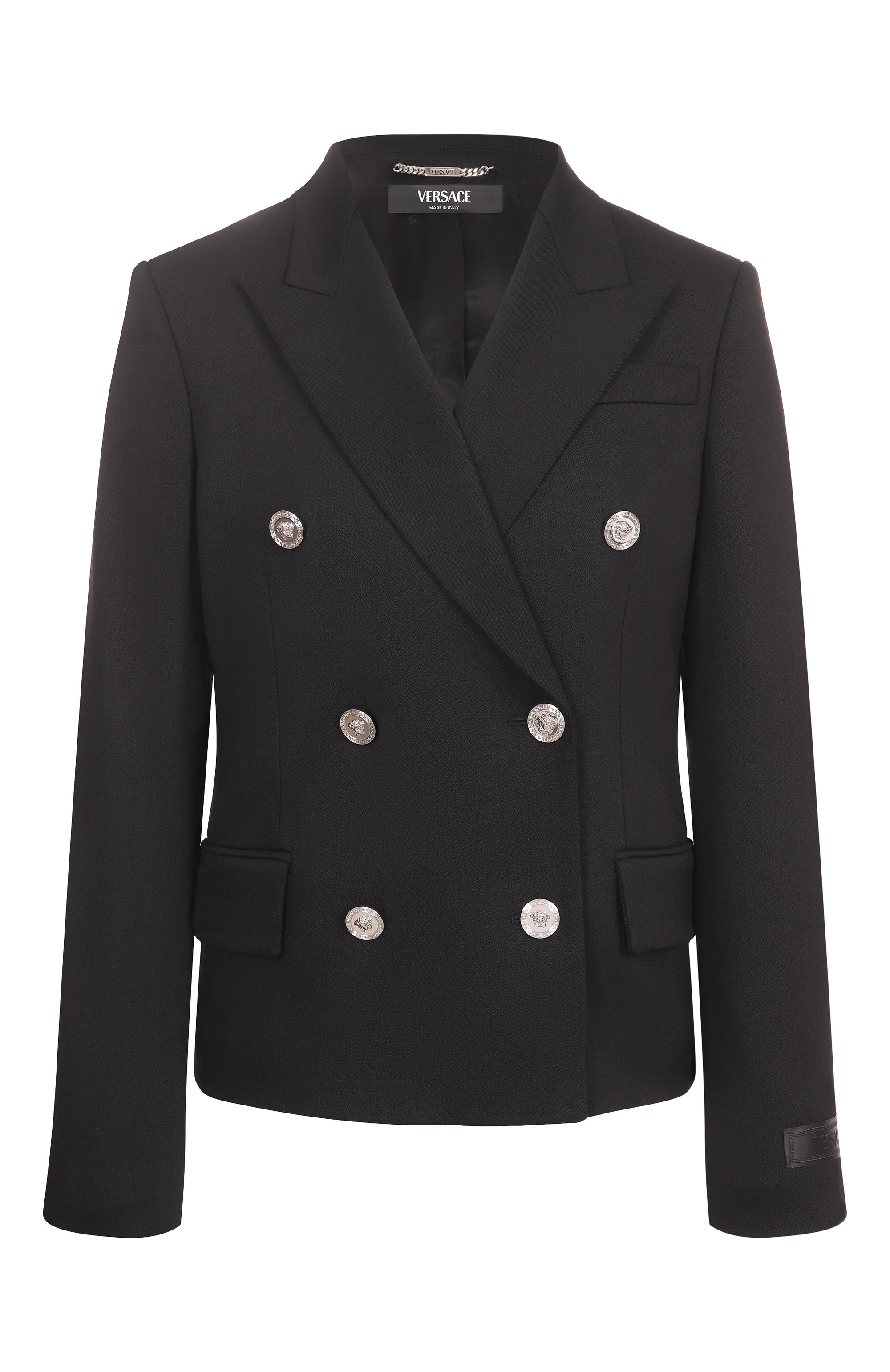 Шерстяной жакет VERSACE, арт. 1017677/1A12258, фо�то 1