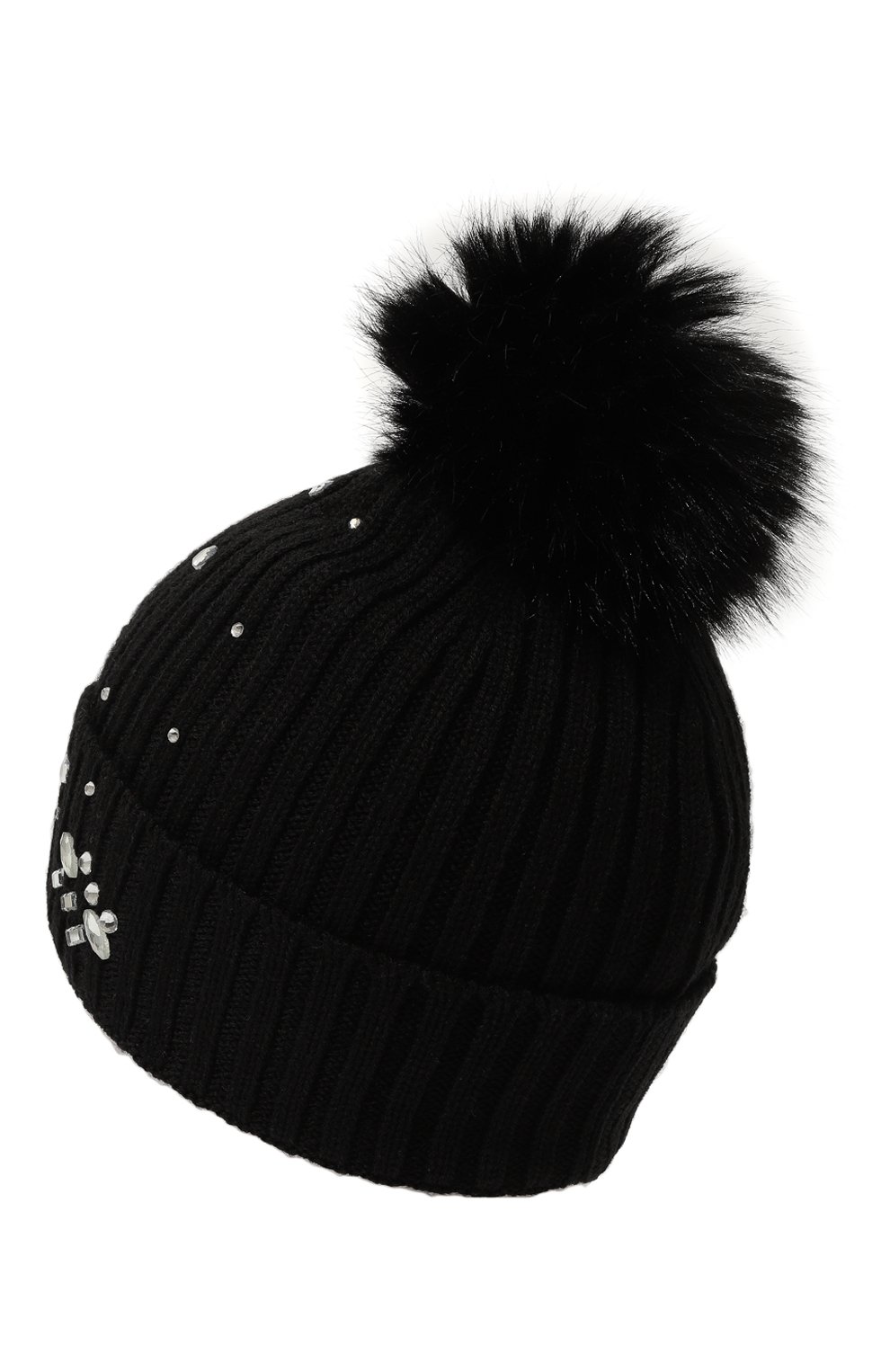 Шапка с помпоном MONNALISA, арт. 79B006, фото 2