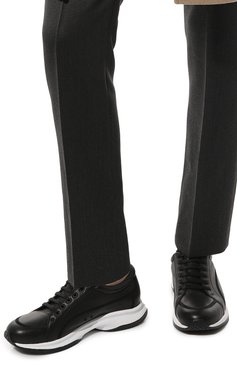 Кожаные кроссовки GIORGIO ARMANI, арт. X2X180/XN914, фото 3