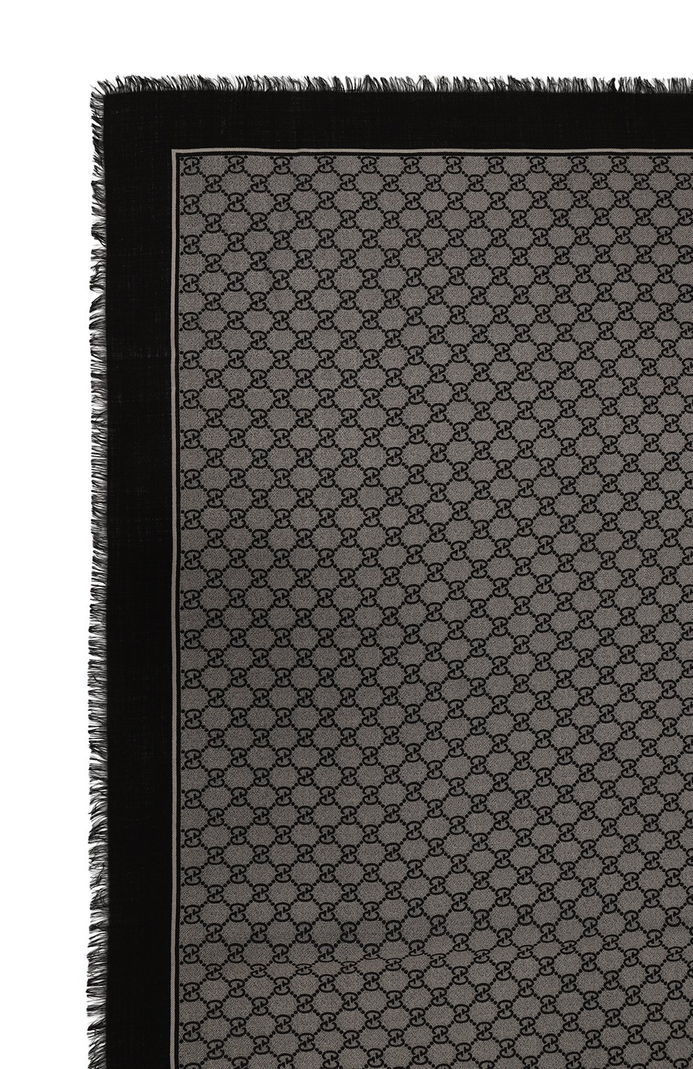 Шерстяная шаль GUCCI, арт. 777039/3GAMX, фото 4