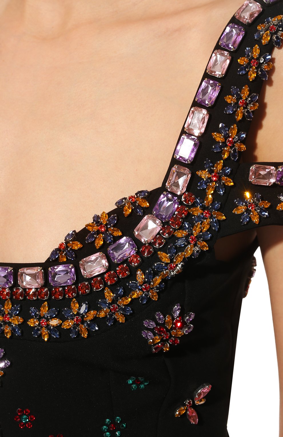 Платье из вискозы DOLCE & GABBANA, арт. F6J4RZ/GDAJN, фото 5