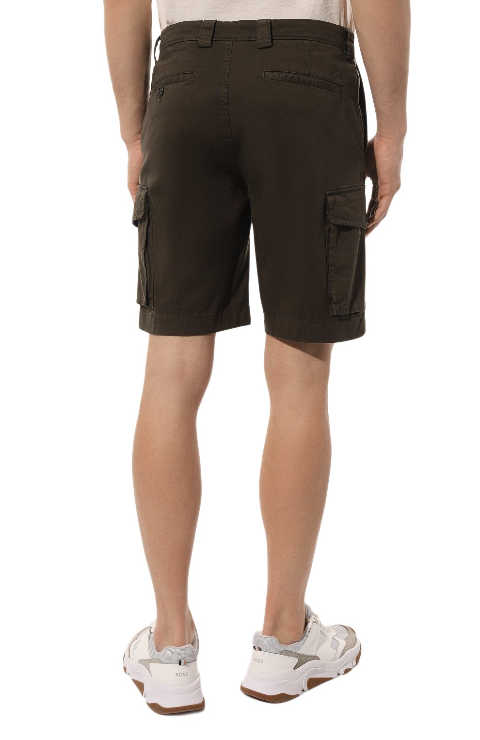 Хлопковые шорты WOOLRICH, арт. CFW0SH0039MRUT3343, фото 4