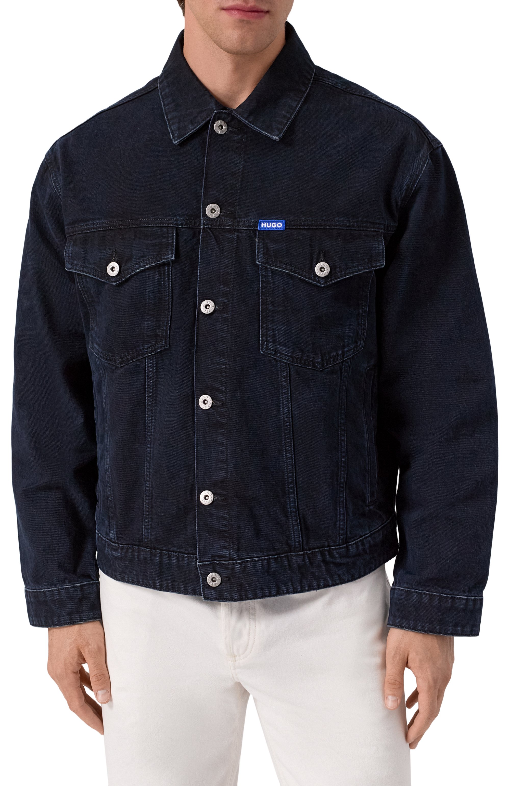 Джинсовая куртка HUGO BLUE, арт. 50541714, фото 3