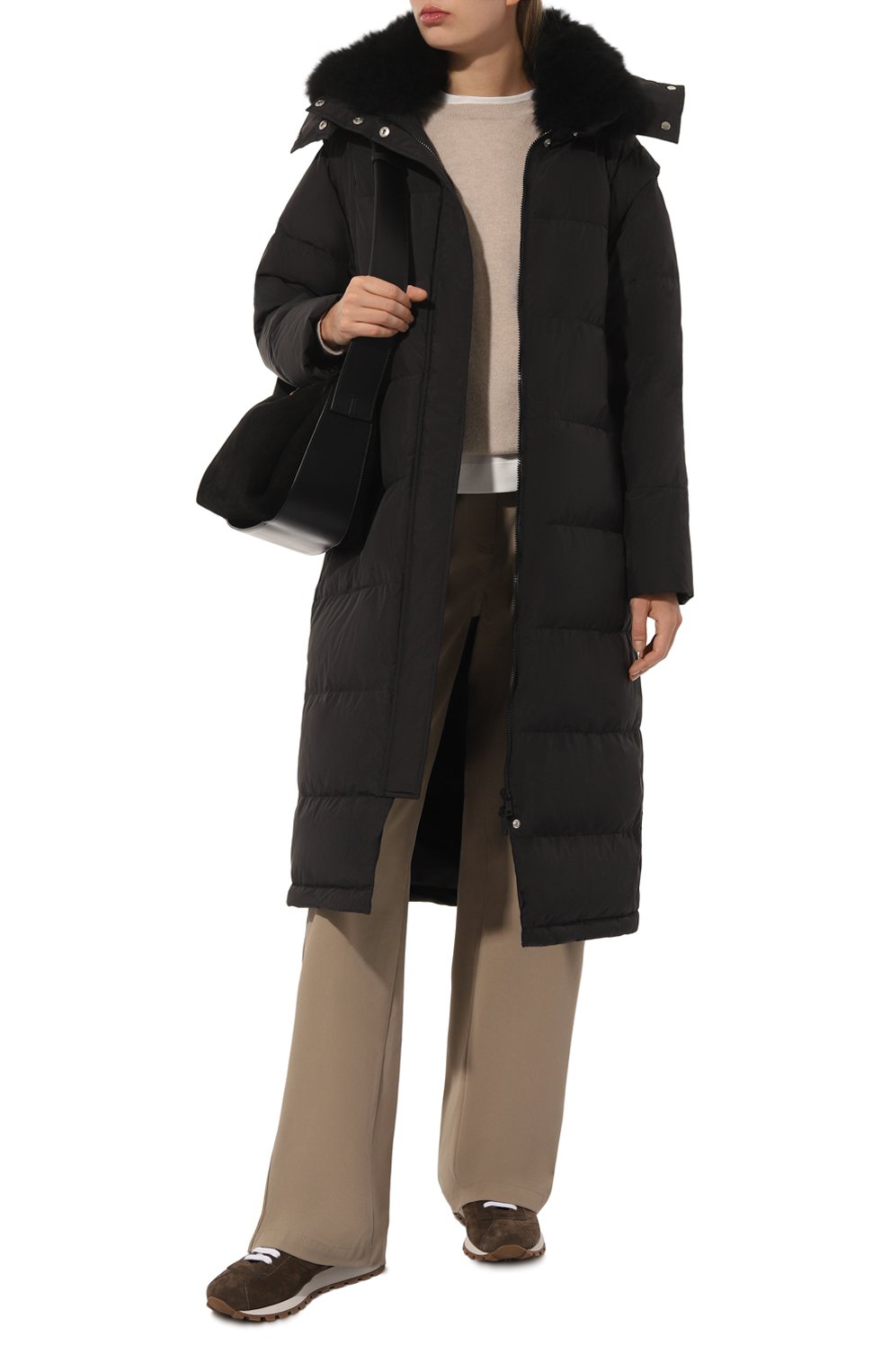 Пуховик YVES SALOMON, арт. 24WYM93115D0XW_SET, фото 2