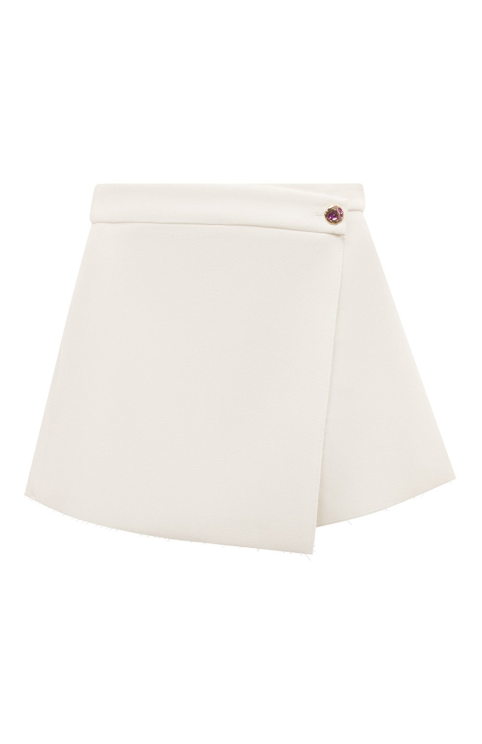 Юбка-шорты MSGM белого цвета по цене 29700 руб., арт. 3641MDB07/247100, фото 1 Юбка-шорты MSGM, арт. 3641MDB07/247100, фото 1