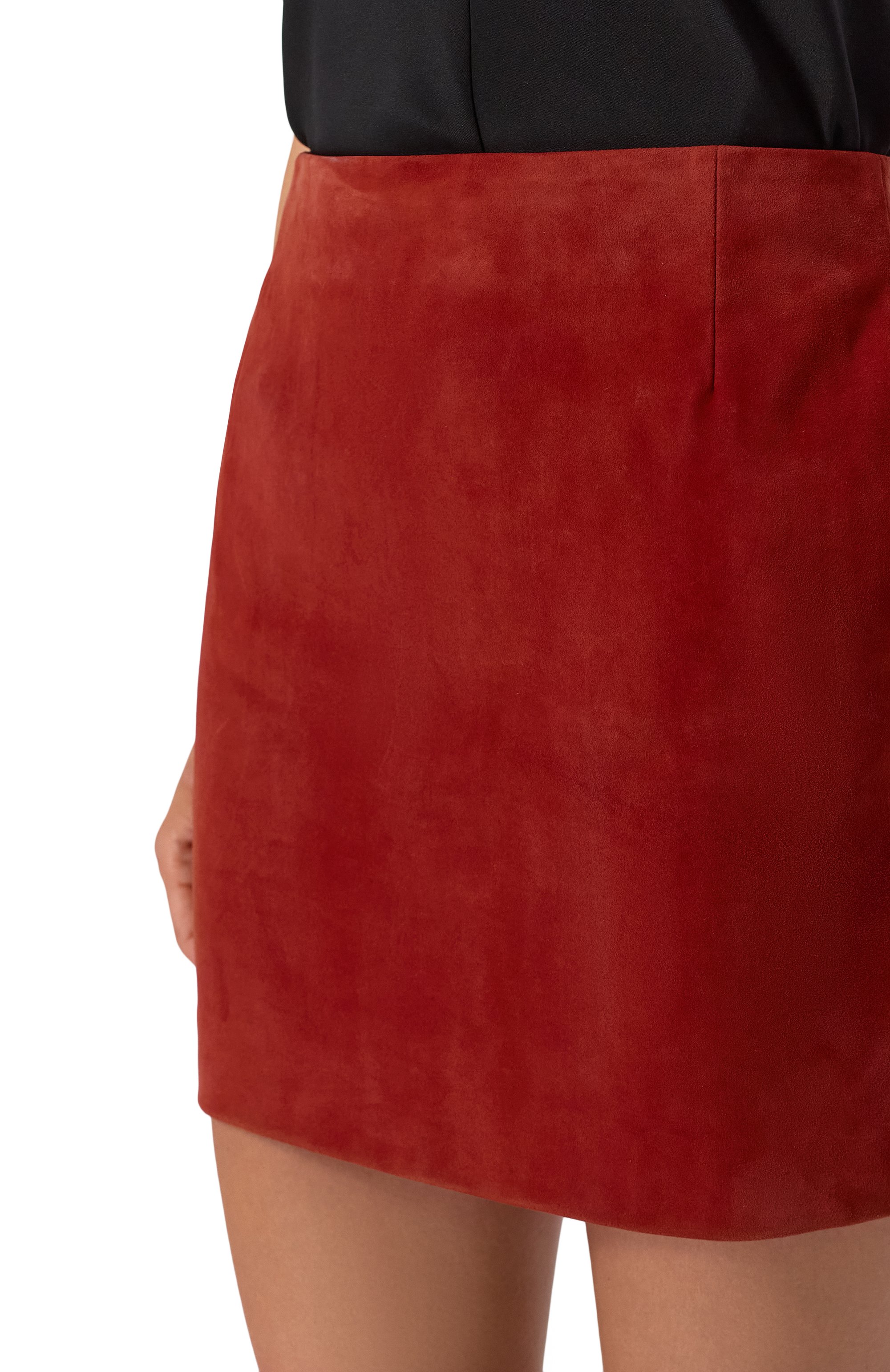 Замшевая юбка 12 STOREEZ, арт. 128093, фото 5