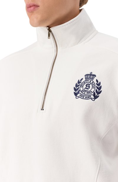 Хлопковый анорак SPORTY AND RICH, арт. ST073620241WH01, фото 5