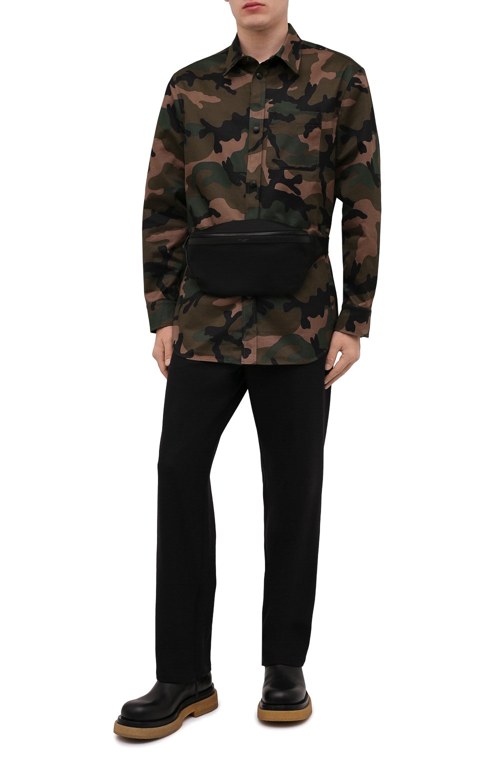 Текстильная поясная сумка city SAINT LAURENT, арт. 649768/FAAB8, фото 3