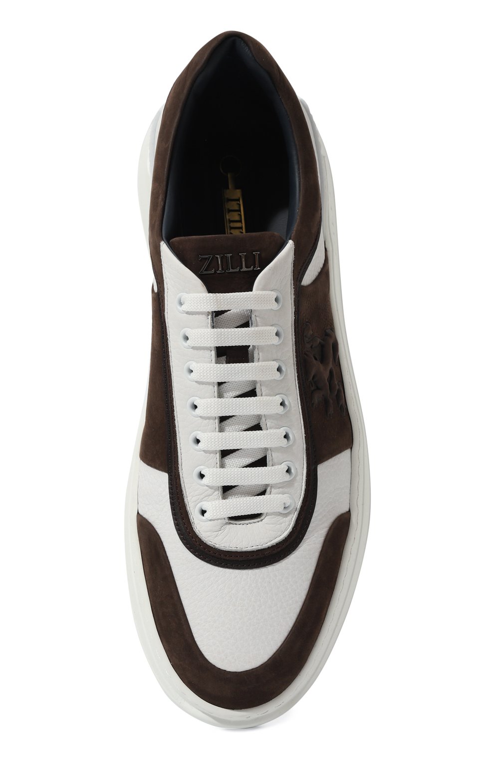 Кожаные кеды ZILLI, арт. H0005AM1040VSH001, фото 6