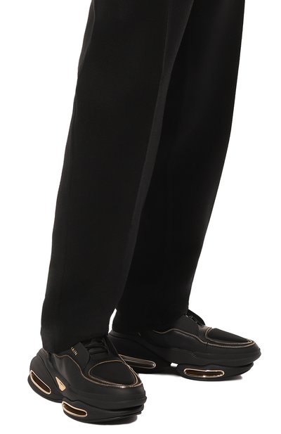 Кожаные кроссовки b-bold low BALMAIN, арт. AM1VI277LRZZ, фото 3