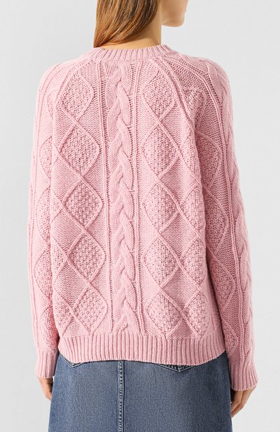 Шерстяной свитер ALLUDE, арт. 195/65010, фото 4