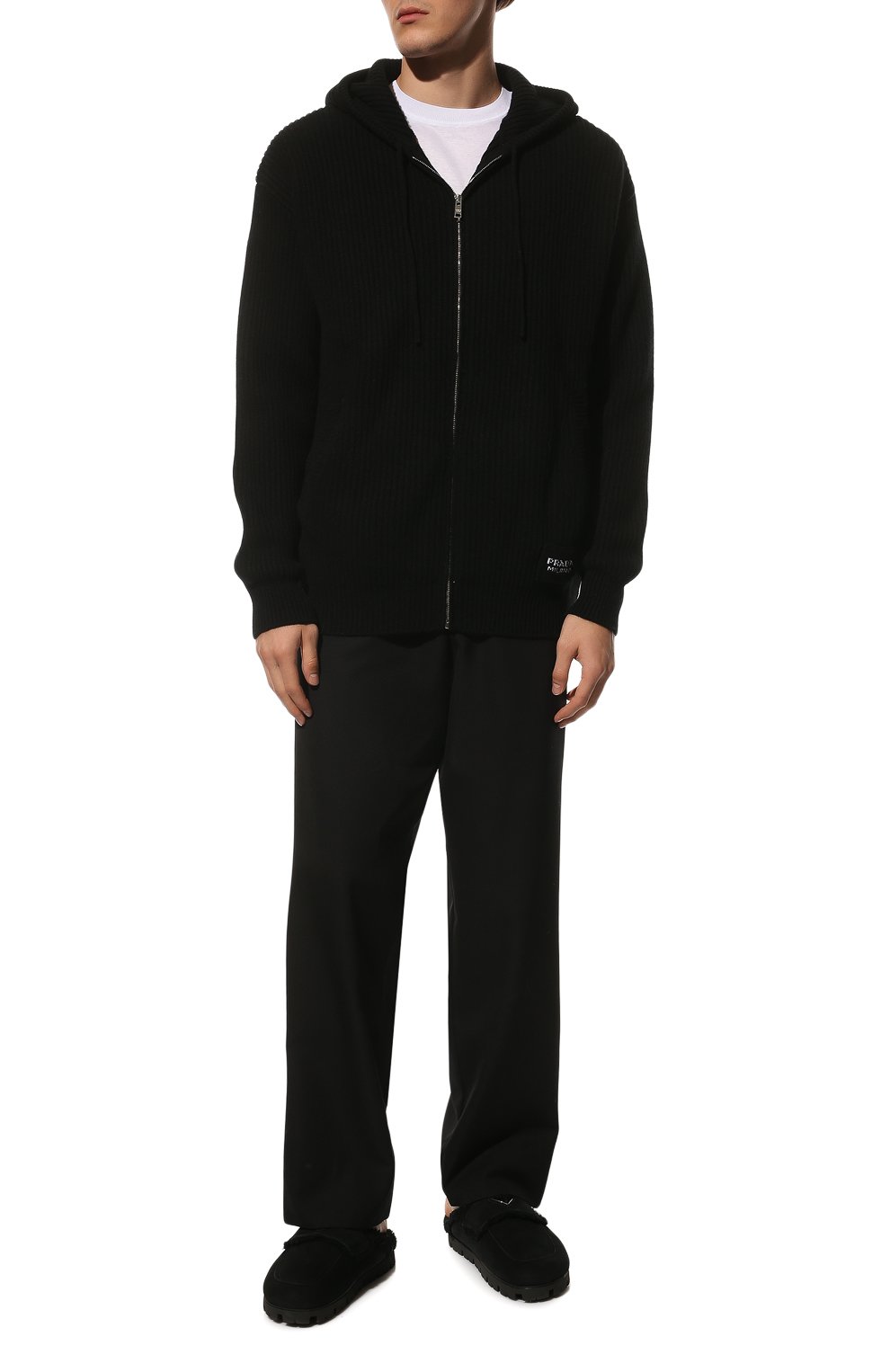 Замшевые сабо PRADA, арт. 2S2956-1A6-F0002-A000, фото 2