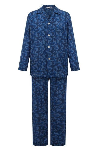 Мужская хлопковая пижама DEREK ROSE, арт. 5000-LEDB055