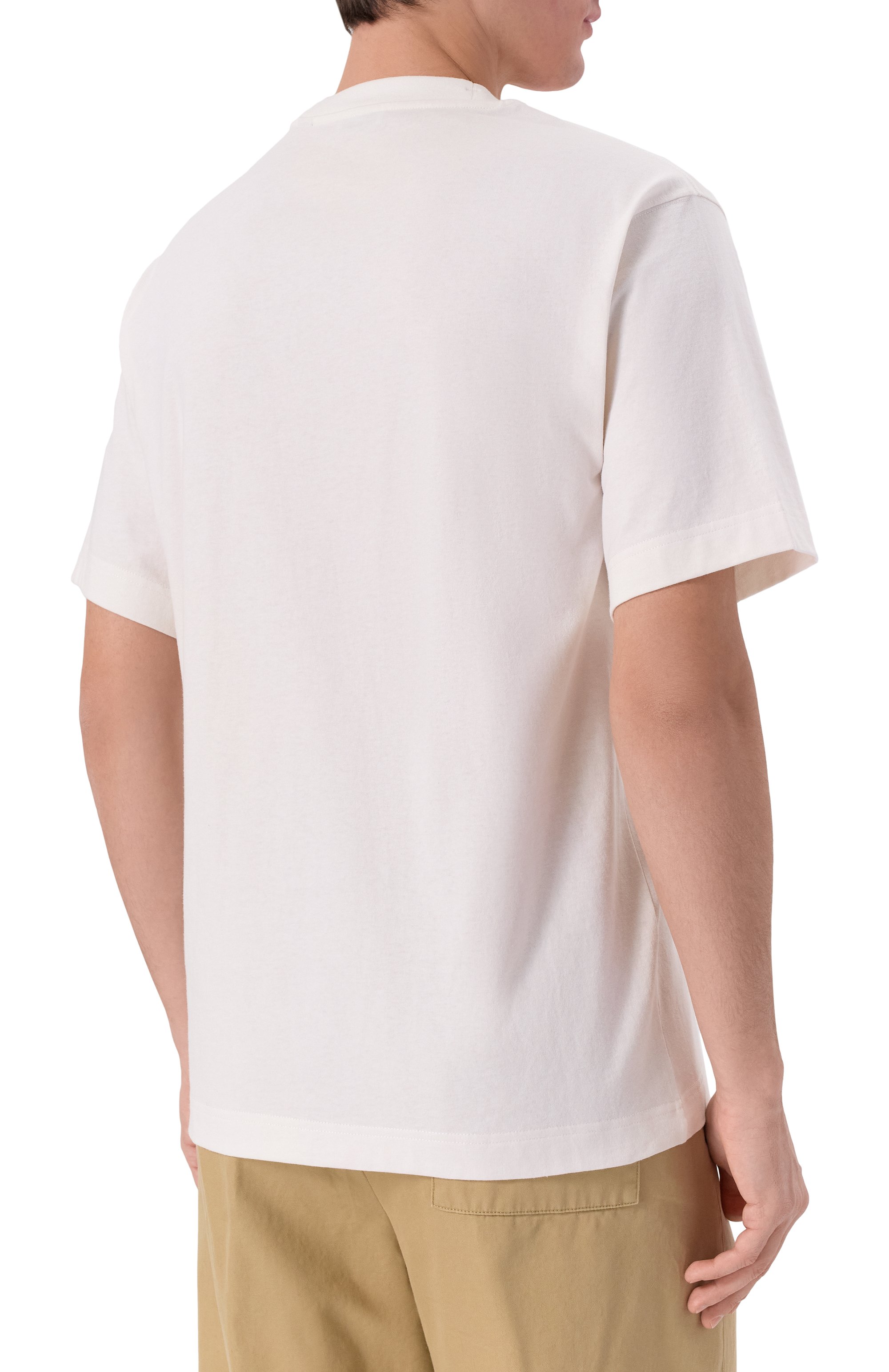 Хлопковая футболка BURBERRY, арт. 8110116, фото 4