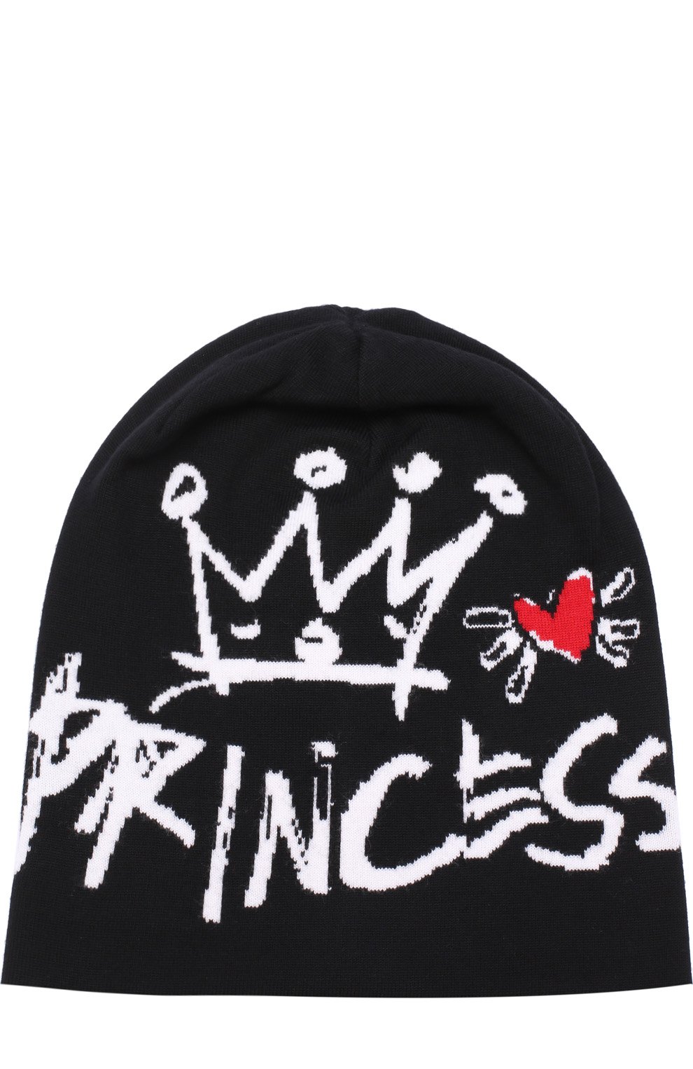 Шерстяная вязаная шапка с принтом DOLCE & GABBANA, арт. 0136/FRH11K/F89E1, фото 1