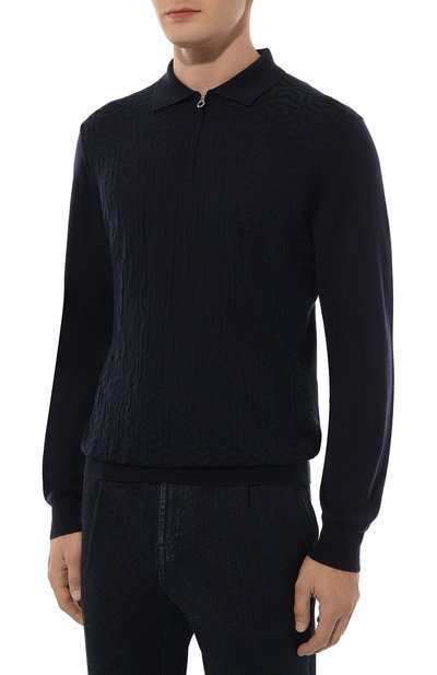 Поло из шерсти и шелка STEFANO RICCI, арт. KE08009P30/E24370, фото 3