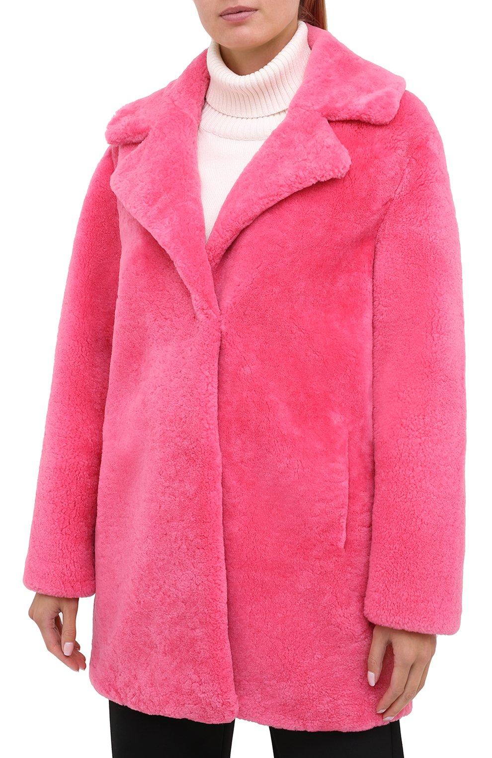 Шуба из овчины METEO YVES SALOMON, арт. 9WMM61880MERC, фото 3