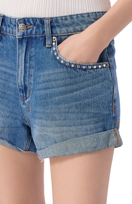 Джинсовые шорты Ksubi WFA25WA009 Синий  WFA25WA009 Фото 5