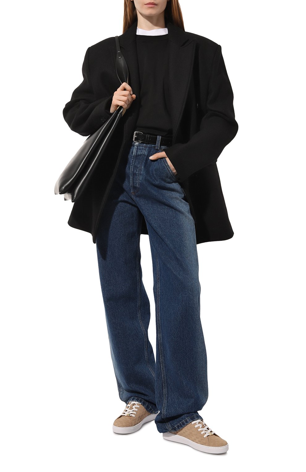 Замшевые кеды keaton MICHAEL MICHAEL KORS, арт. 43F3KTFS1S, фото 2