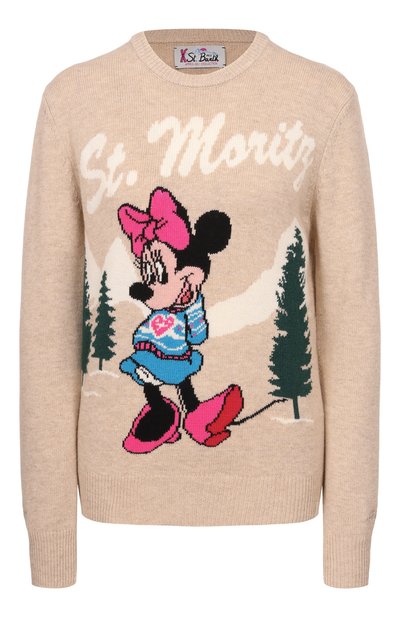 Женский пуловер из шерсти и вискозы MC2 SAINT BARTH, арт. QUE0018-02252I/NEW QUEEN C