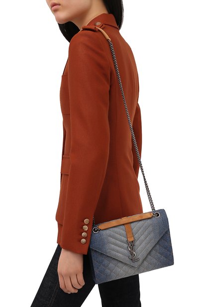 Сумка classic envelope medium SAINT LAURENT, арт. 600185/9M774, фото 5