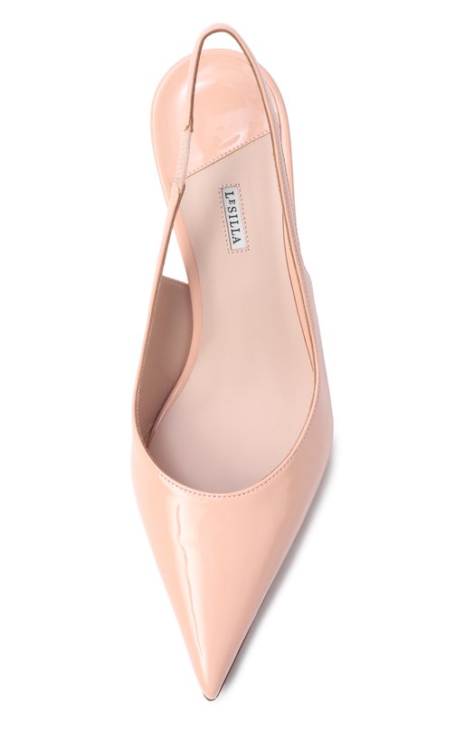 Комбинированные туфли Bella 80 Le Silla 4233B080LBPPGSL Бежевый  4233B080LBPPGSL Фото 6