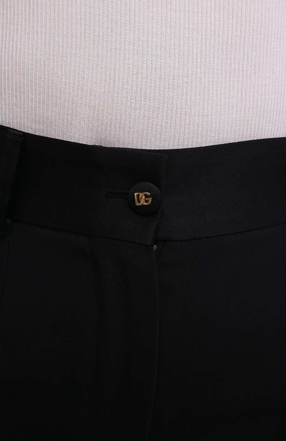 Брюки из шерсти и шелка DOLCE & GABBANA, арт. FTCC8T/FUBAJ, фото 5