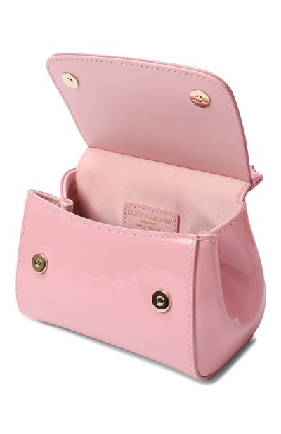 Сумка sicily DOLCE & GABBANA светло-розового цвета по цене 72000 руб., арт. EB0003/A1067, фото 3 Сумка sicily DOLCE & GABBANA, арт. EB0003/A1067, фото 3