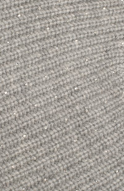 Кашемировая шапка WILLIAM SHARP серого цвета по цене 89950 руб., арт. A61-13, фото 3 Кашемировая шапка WILLIAM SHARP, арт. A61-13, фото 3