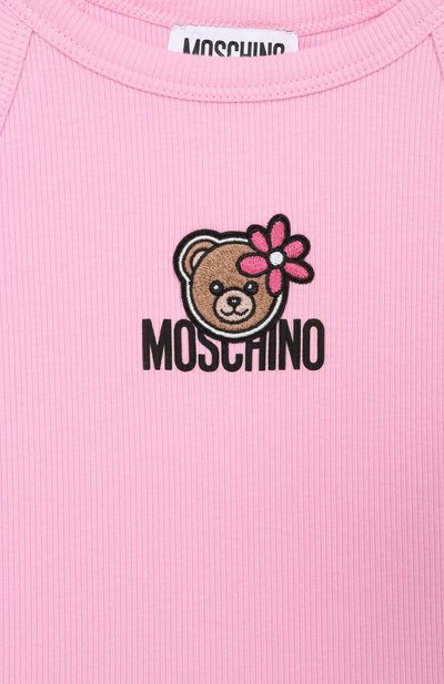 Хлопковая майка MOSCHINO, арт. HDM06Z/LBA39_001, фото 3