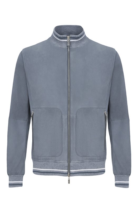 Замшевый бомбер Gimo's 6S20.1.053.52/PA Голубой 6S20.1.053.52/PA