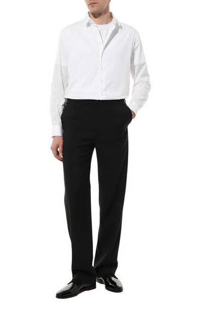 Кожаные лоферы W.GIBBS, арт. 0801053/VERNICE/KID VEL0UR, фото 2