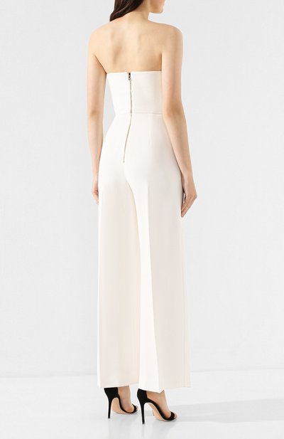 Комбинезон ROLAND MOURET белого цвета по цене 155000 руб., арт. PW19/S0666/F2241, фото 4 Комбинезон ROLAND MOURET, арт. PW19/S0666/F2241, фото 4