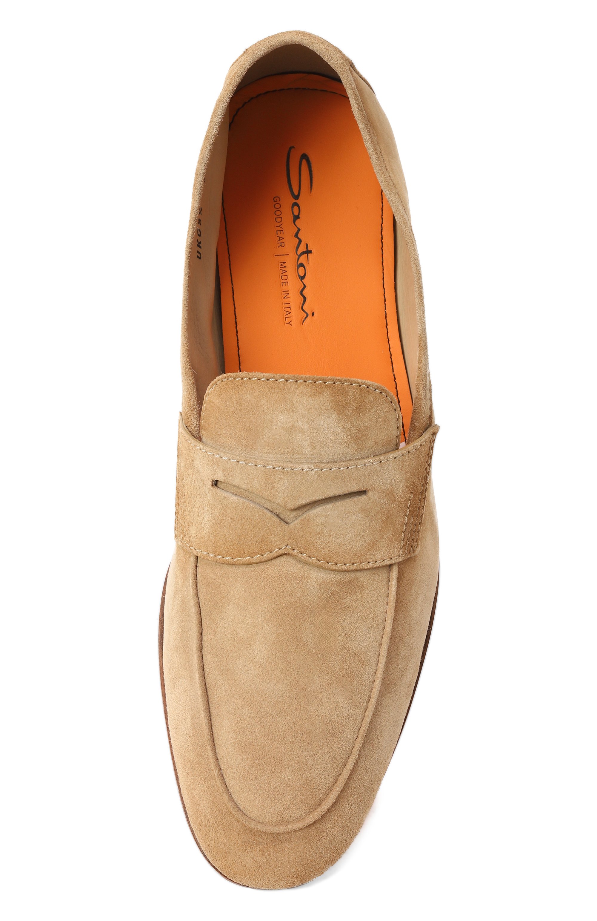 Замшевые пенни-лоферы carlo SANTONI, арт. MCNG18837SA4SEAA, фото 6