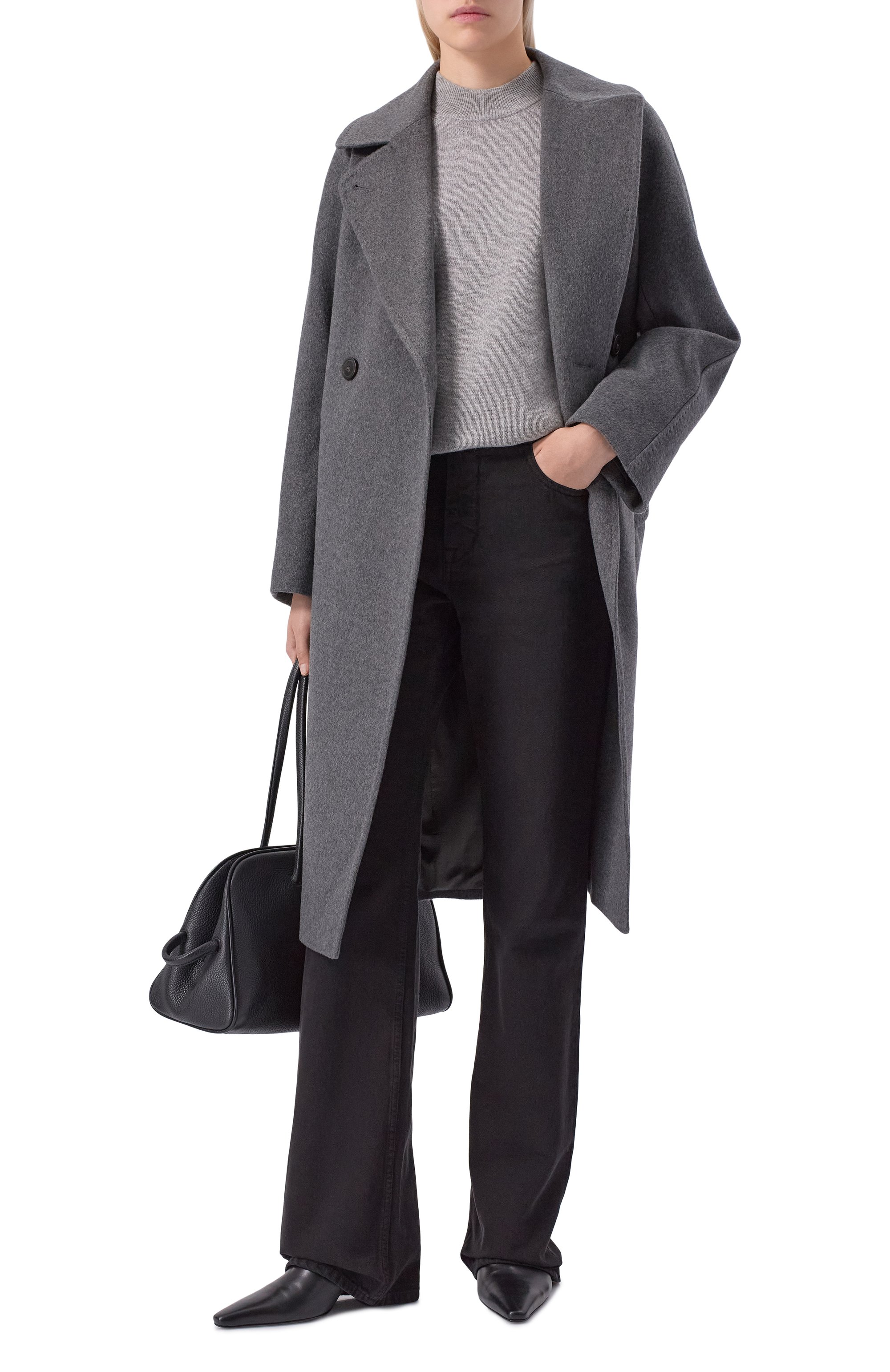 Свитер из шерсти и кашемира MAX MARA STUDIO, арт. PISAN0, фото 2