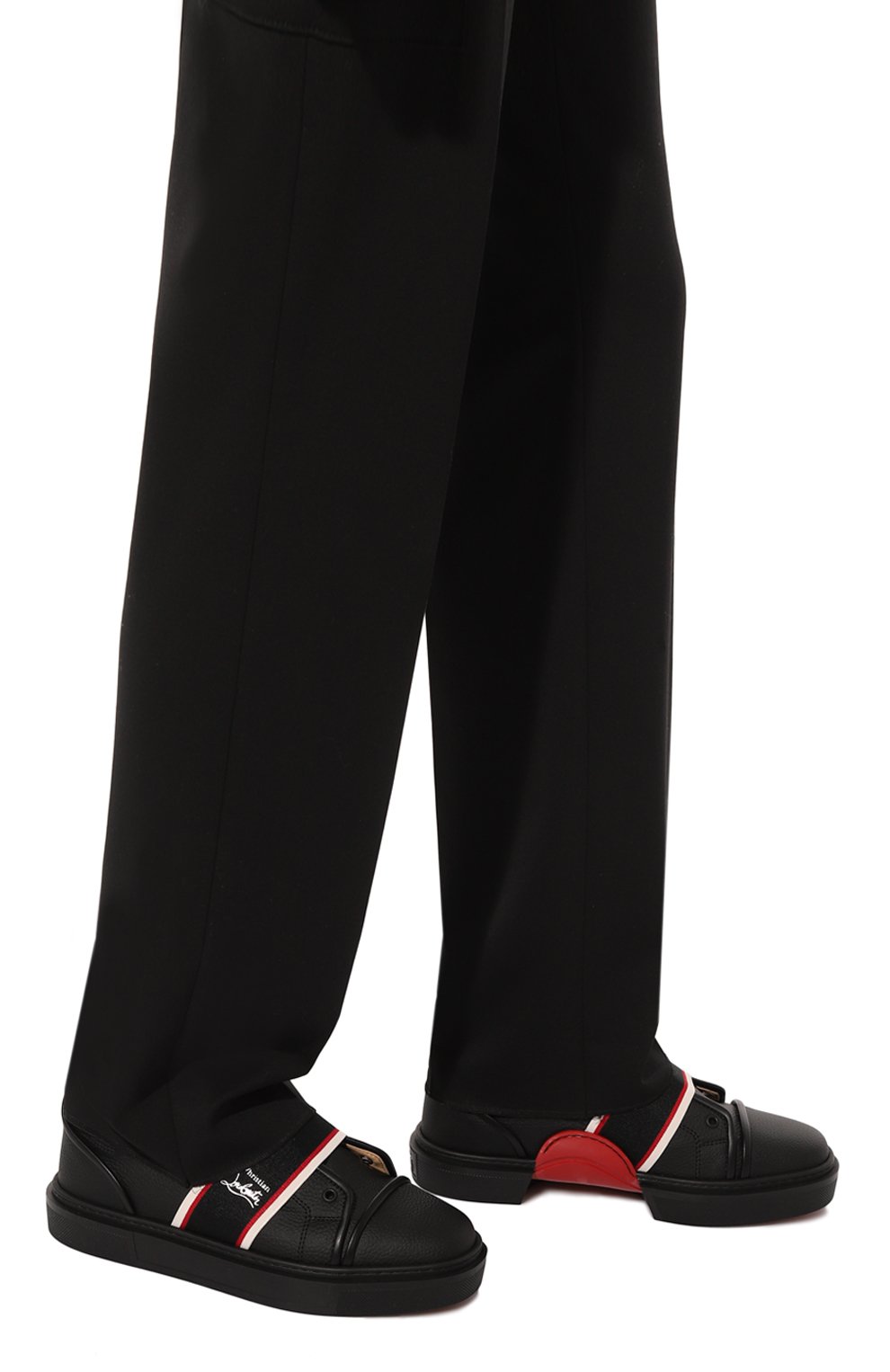 Кеды из экокожи CHRISTIAN LOUBOUTIN, арт. 1230193, фото 3