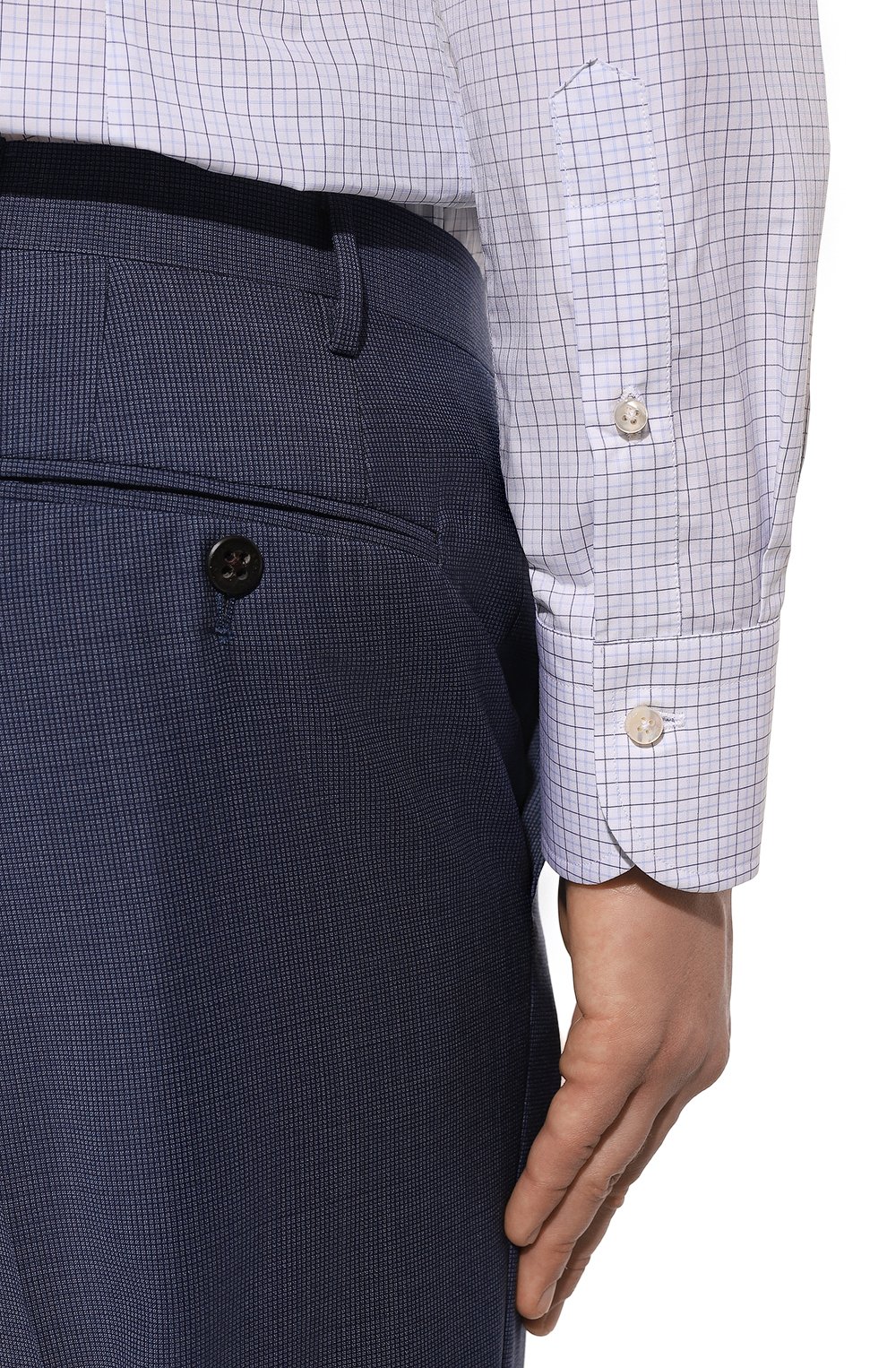 Хлопковая сорочка CANALI, арт. XX18/GX02612, фото 6