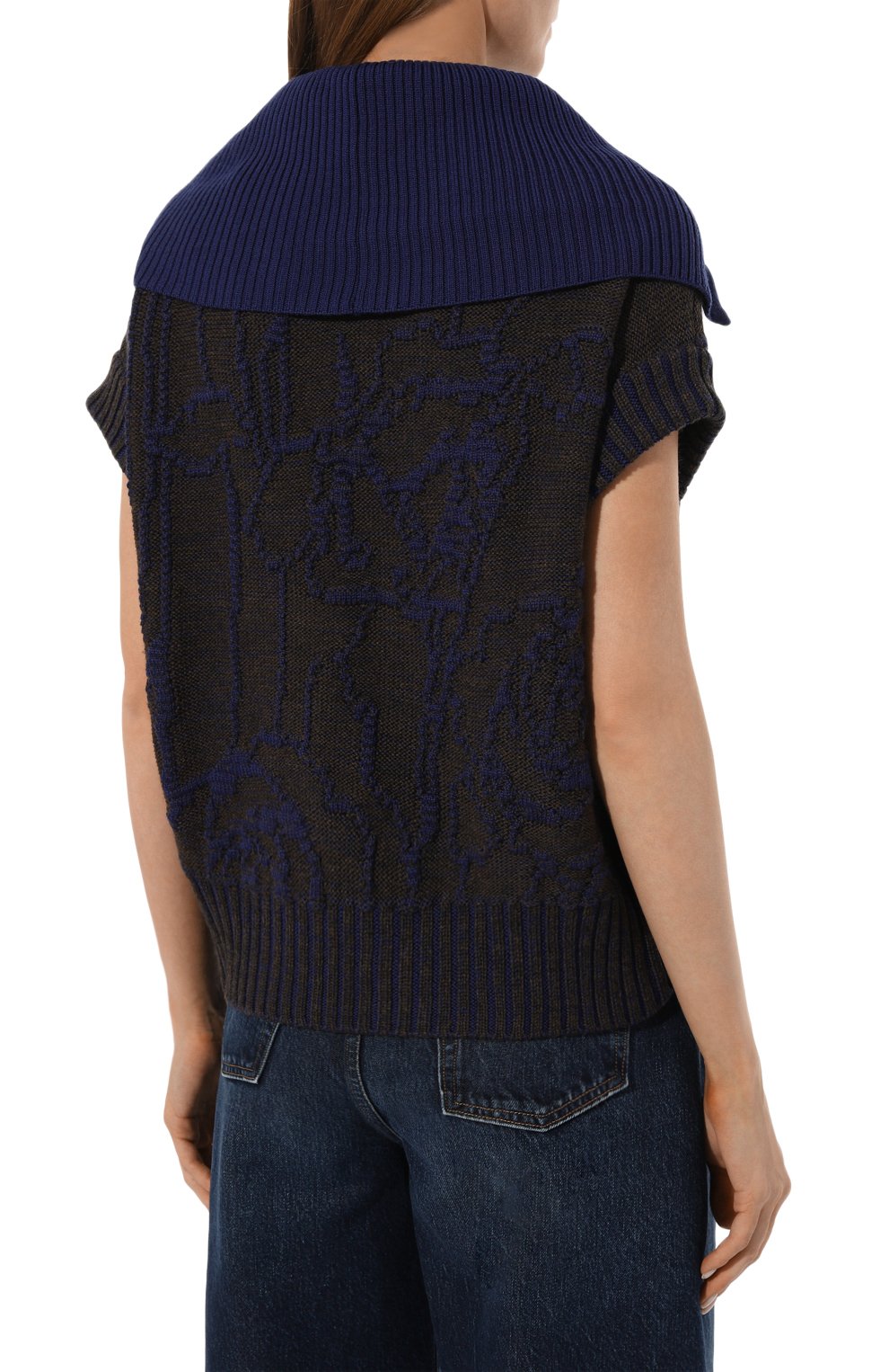 Шерстяной жилет AND THE BRAND, арт. W24-JM029-0702-349, фото 4