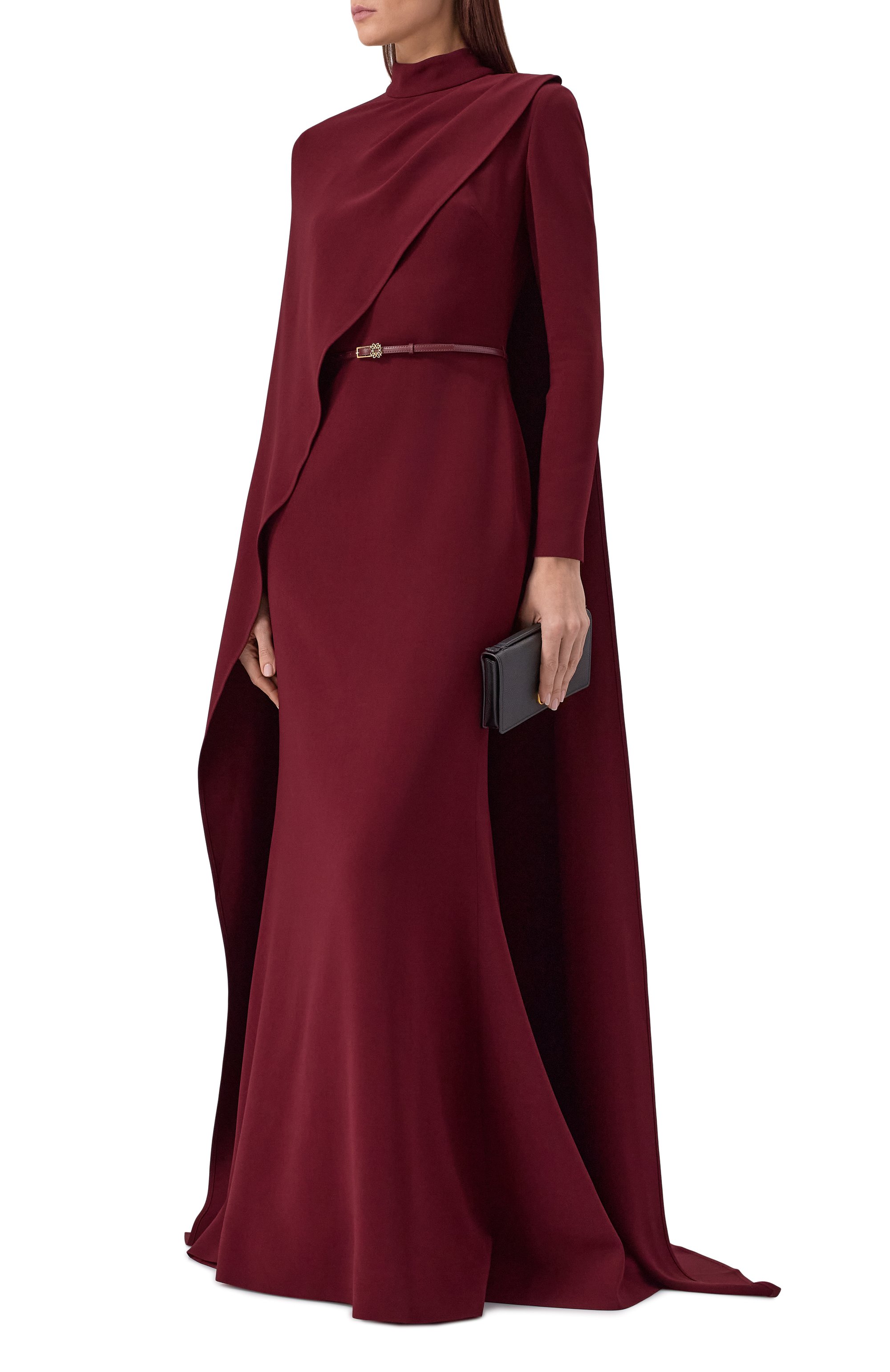 Платье из шелка и вискозы ELIE SAAB, арт. D0955NF25/CD023, фото 2