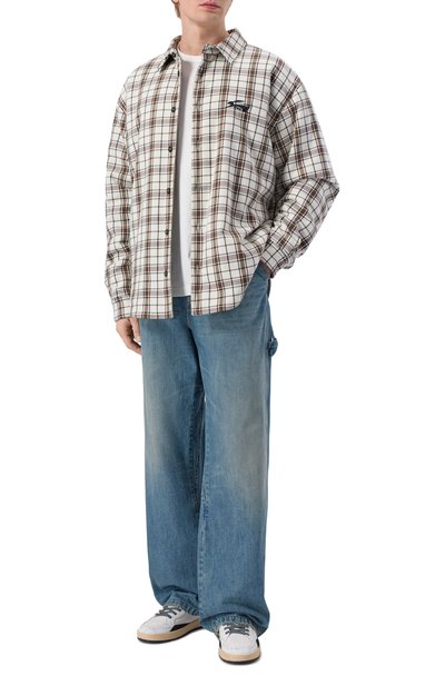 Кожаные кеды chelsea CRIME LONDON белого цвета по цене 22900 руб., арт. 11202AA8, фото 2 Кожаные кеды chelsea CRIME LONDON, арт. 11202AA8, фото 2