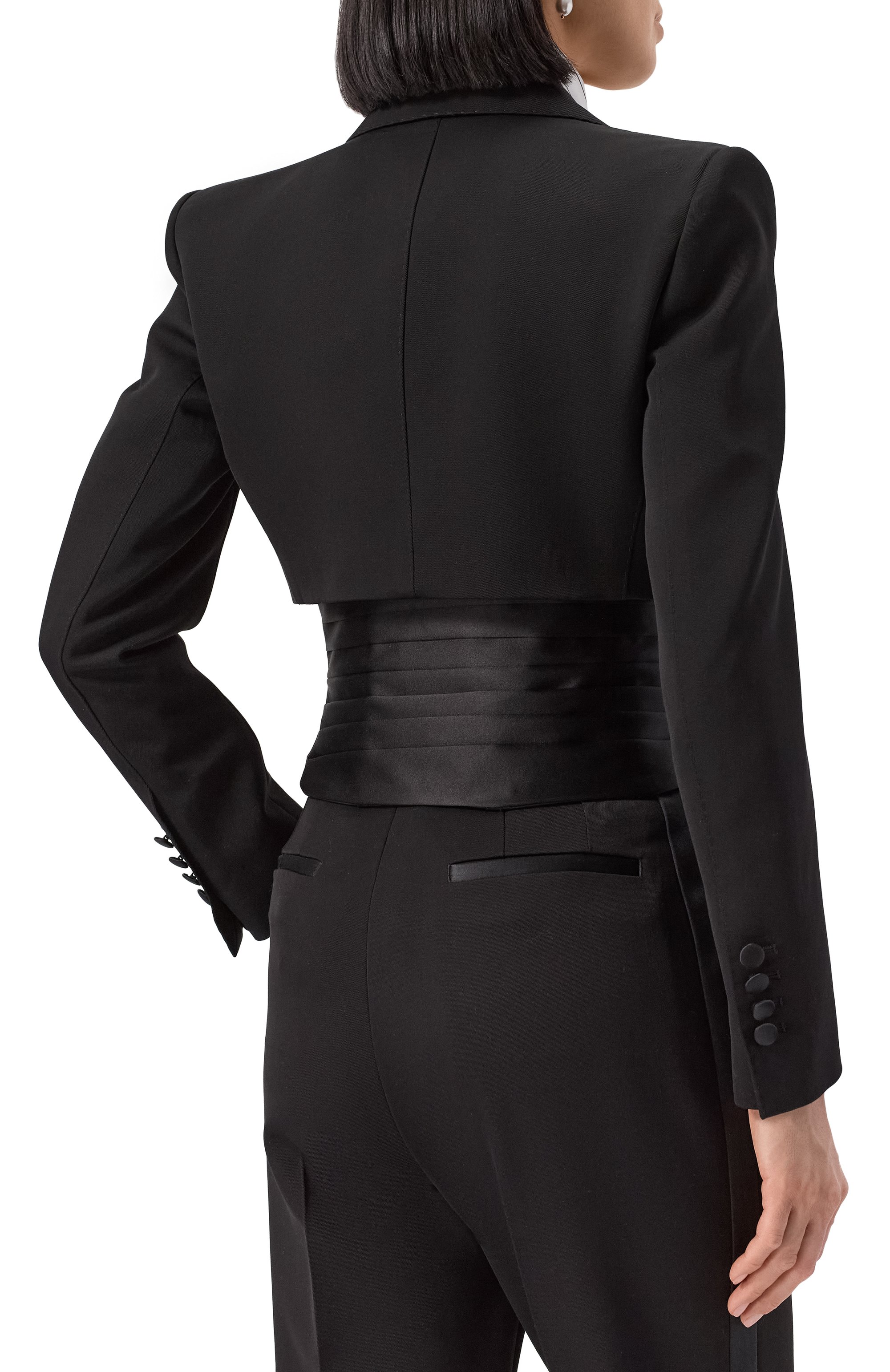 Жакет из шерсти и шелка DOLCE & GABBANA, арт. F29GFT/FU21E, фото 4