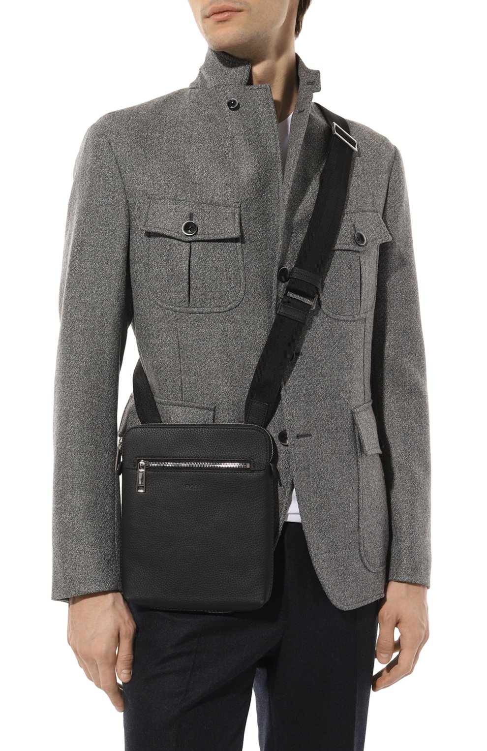 Кожаная сумка BOSS, арт. 50470491, фото 2