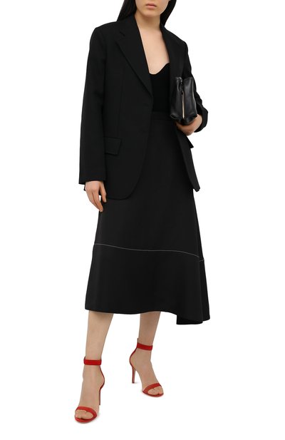 Замшевые босоножки portofino 85 GIANVITO ROSSI, арт. G60953.85RIC.CAMTABS, фото 2