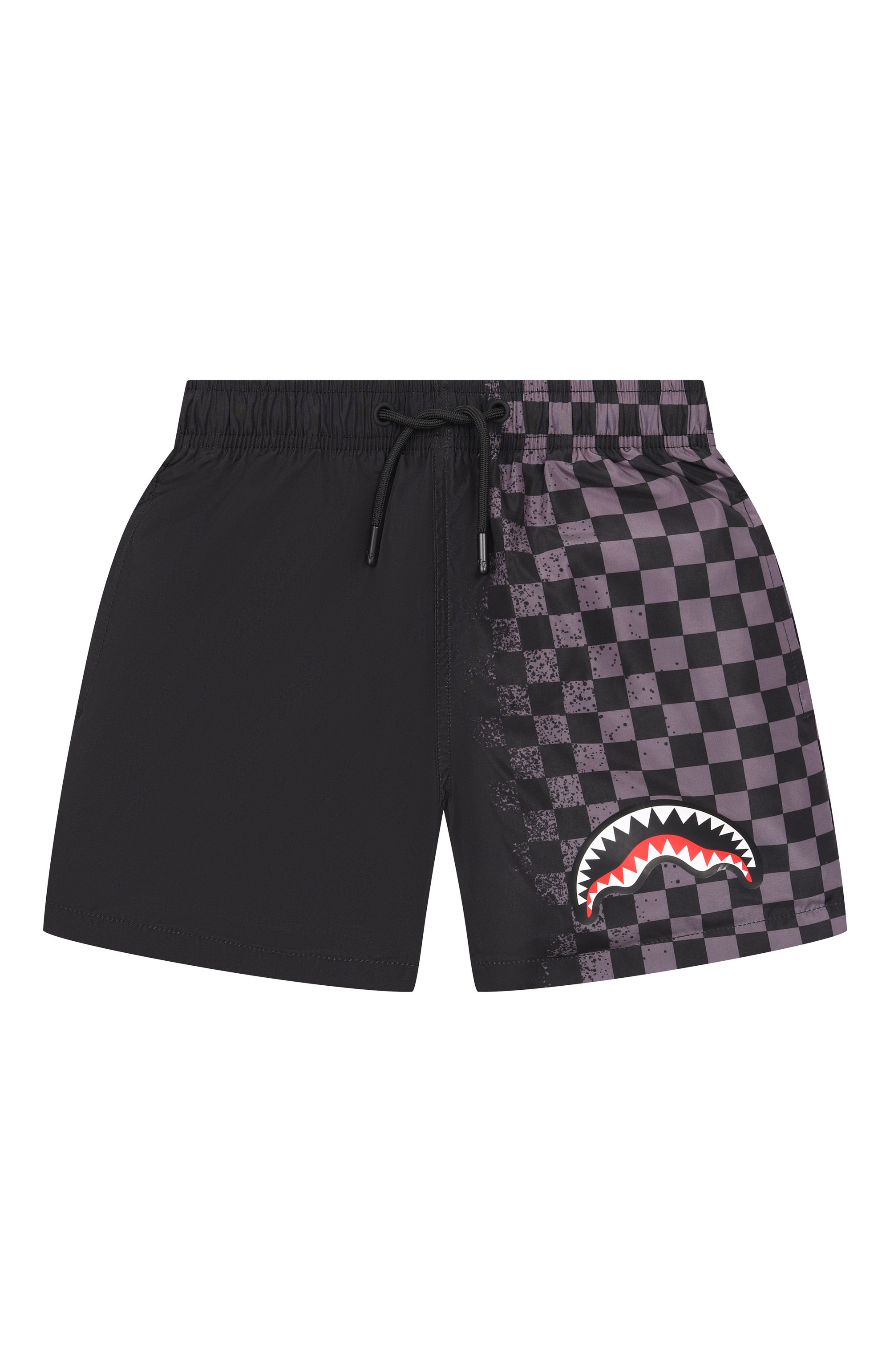 Плавки-шорты SPRAYGROUND, арт. SPY1470BLK/SPRAY SHARK IN PARIS GREY SWIM TRUNKS, фото 1