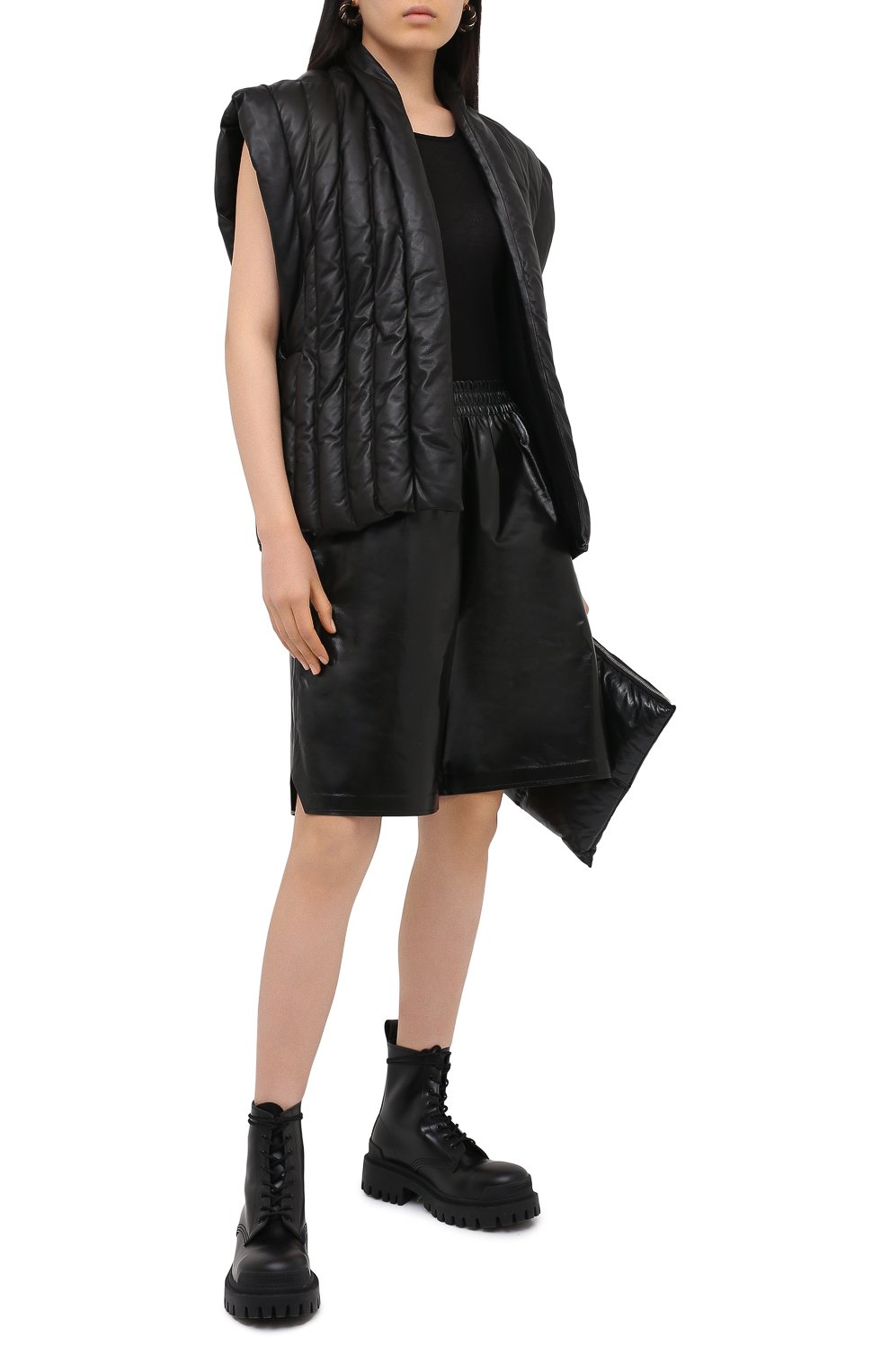 Кожаный жилет ISABEL MARANT, арт. VE1415-20A047I/AJALI, фото 2